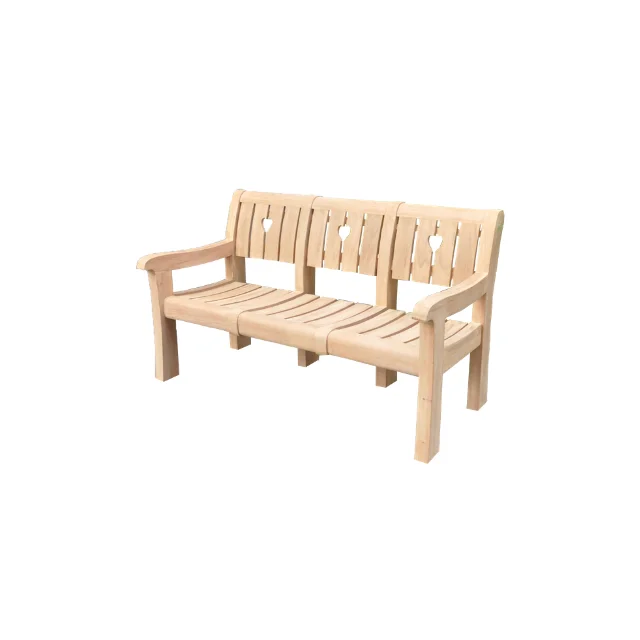  Качественная скамейка Earl Love из массива тикового дерева для садовой уличной мебели