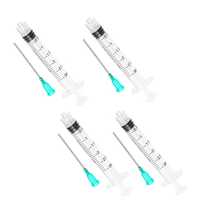 Medical Disposable 2cc 1ml 2ml 3ml 5ml 10ml 20ml 20 ml 50ml 60ml  Luer Lock  Syringe
