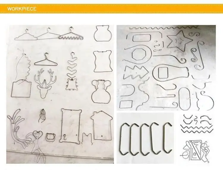 Factory hot sale 2d cnc 2-6mm stirrup/iron/steel/metal wire forming machine 206