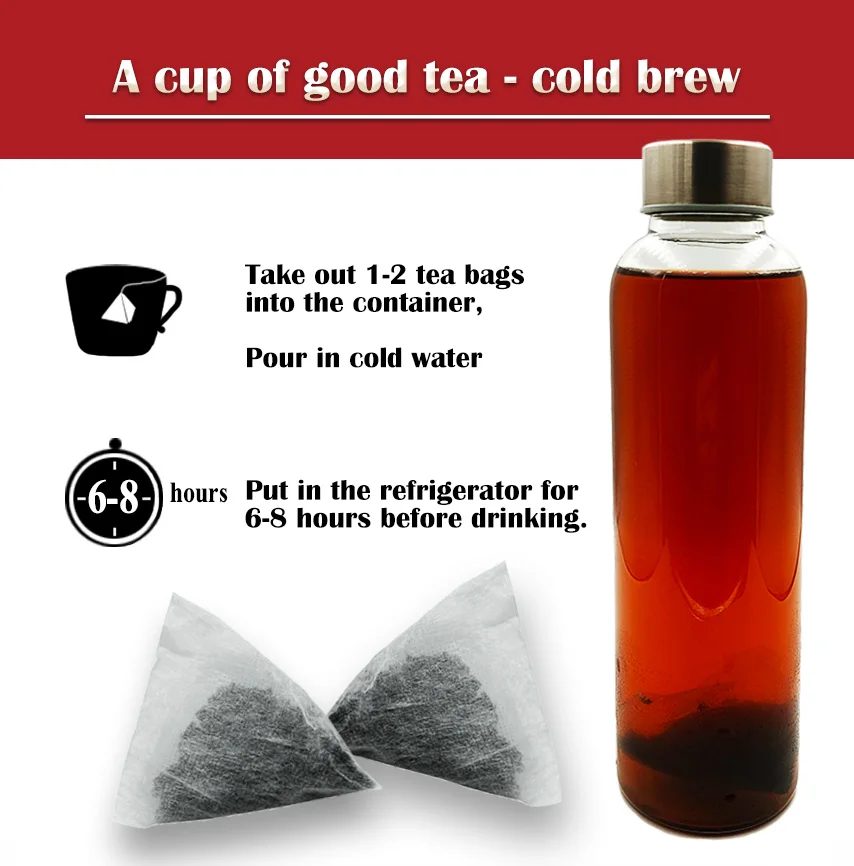 Kandy черный чай треугольные чайные пакетики из пла (10 пакетов в картонной упаковке) легко пить