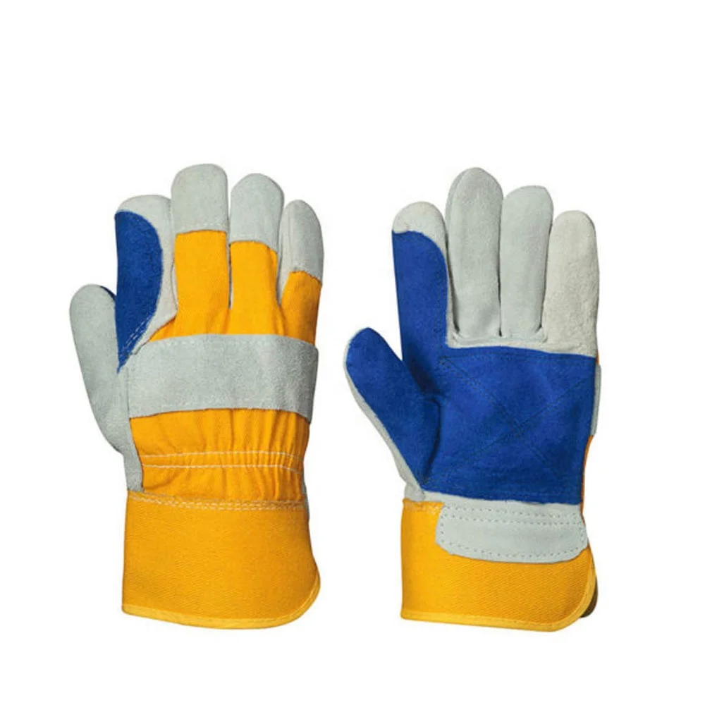 Heavy Duty Canadian Rigger Gloves split leather gloves Working gloves thumb stone heavy Duty wholesale