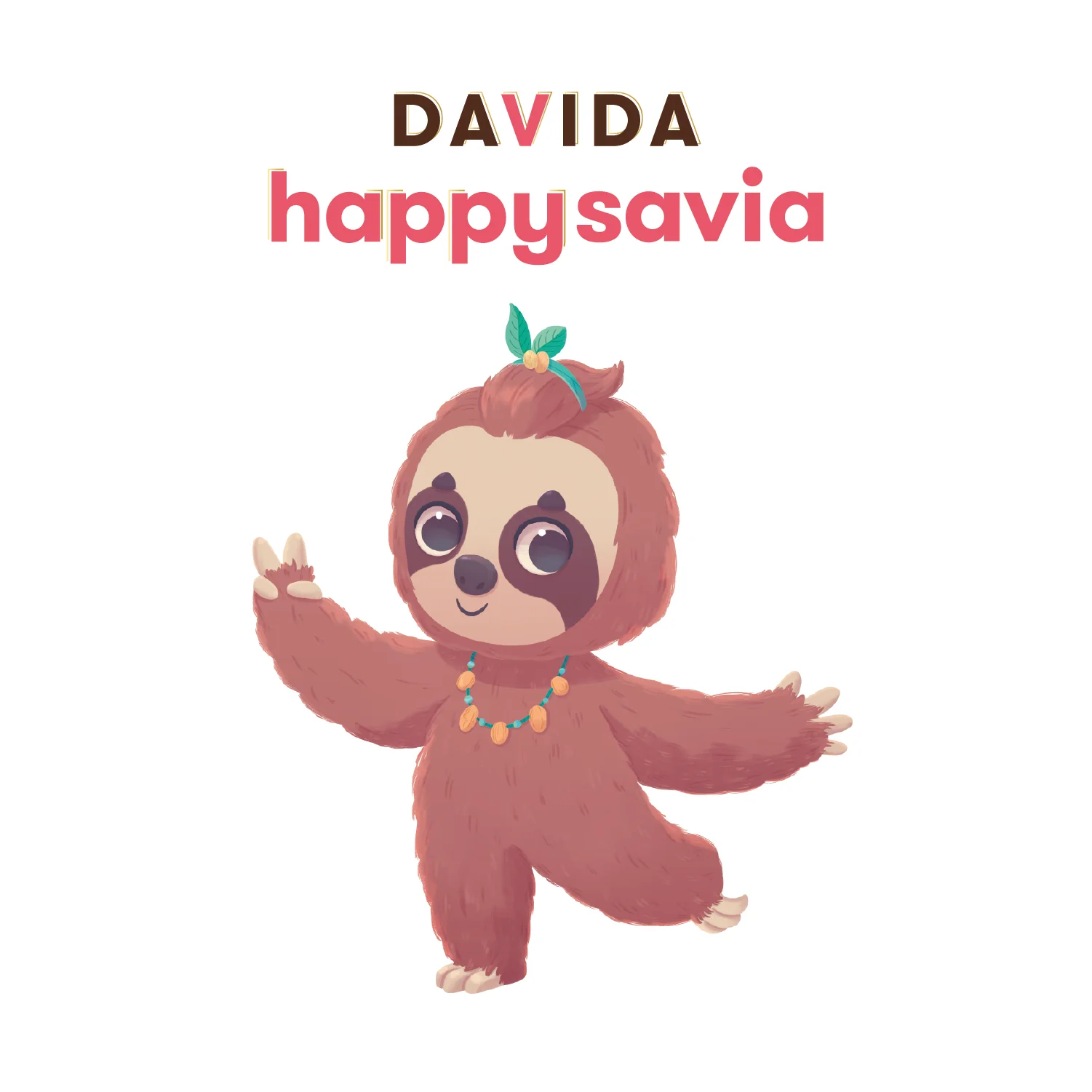 DAVIDA Happy Savia Sweet Snack Mix with Chocolate Covered Quinoa and Strawberries