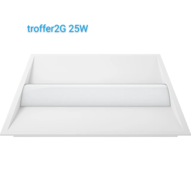 US Inventory 2*4 LED Troffer Light 25W/35W 4550lm 30K/40K/50K Switchable Ceiling Troffer Light