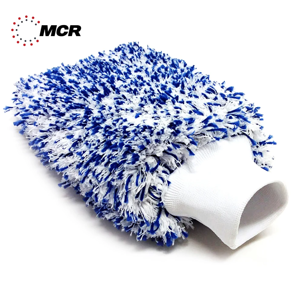 WASH MITT PREMIUM Microfiber CAR/LONG PILE/1500gsm/SCRATCH FREE/Customized Order Fulfillment Service