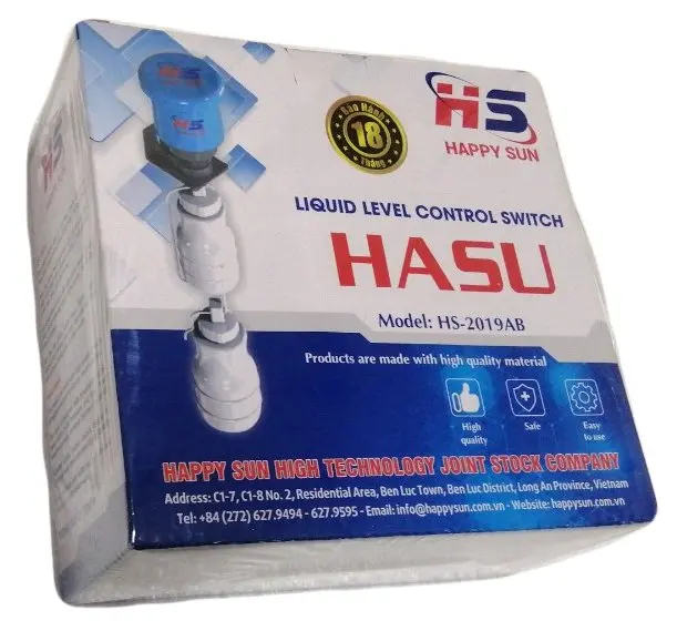 Пластиковый материал, 18 месяцев гарантии, переключатель контроля уровня жидкости, экспорт из Вьетнама