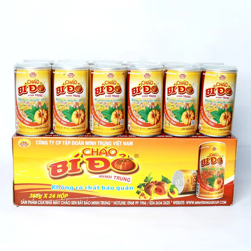 Цинка из Вьетнама, вкусные консервированные продукты, без консервантов, тыква, здоровая мгновенная каша