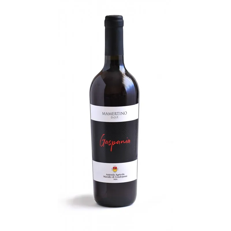 Premium Italian Wines Wholesale Red Wine Gaspania - Mamertino DOP - a Tasty Table Wine Ideal for Meat Dishes