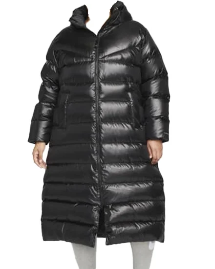 Customized Parka Jacket removeable Hooded Ladies Jacket Winter Puffer Cotton Padding Down Parka Jacket Women With Fur