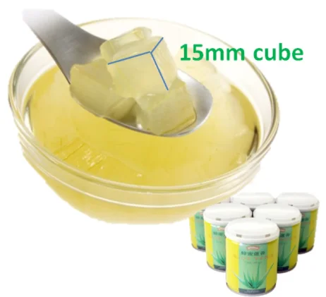 100% Pure Fresh Aloe Vera with Honey - No Preservatives beverage