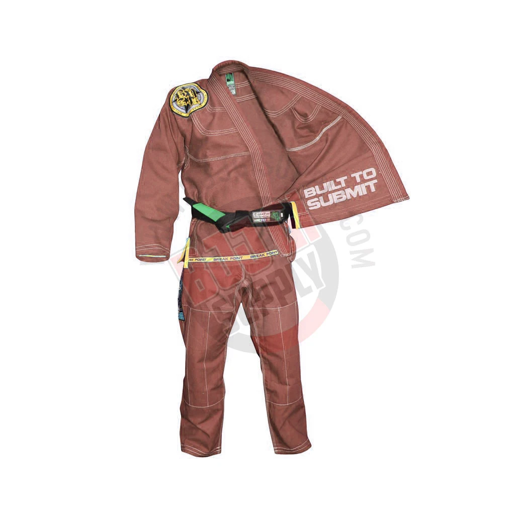 Brazilian Training MMA Grappling Mixed Martial Arts Jiu Jitsu Gi BJJ Suit Black