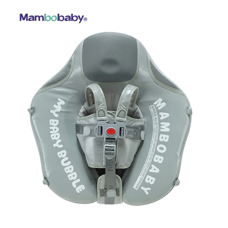 Mambobaby Safe Air Free Swimming Ring Summer Pool Toys Non Inflatable Baby Swim Float With Canopy