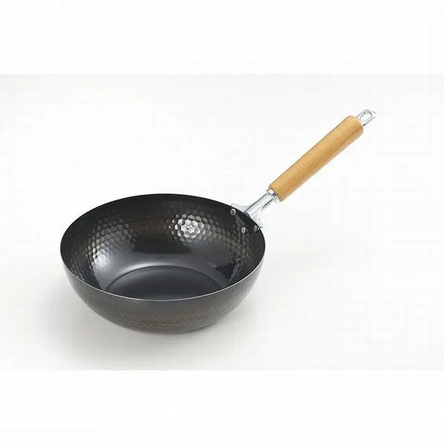 SUGOKARU Iron hammered WOK 24cm 27cm and 30cm made in Niigata Japan spinning manufacturing method light weight