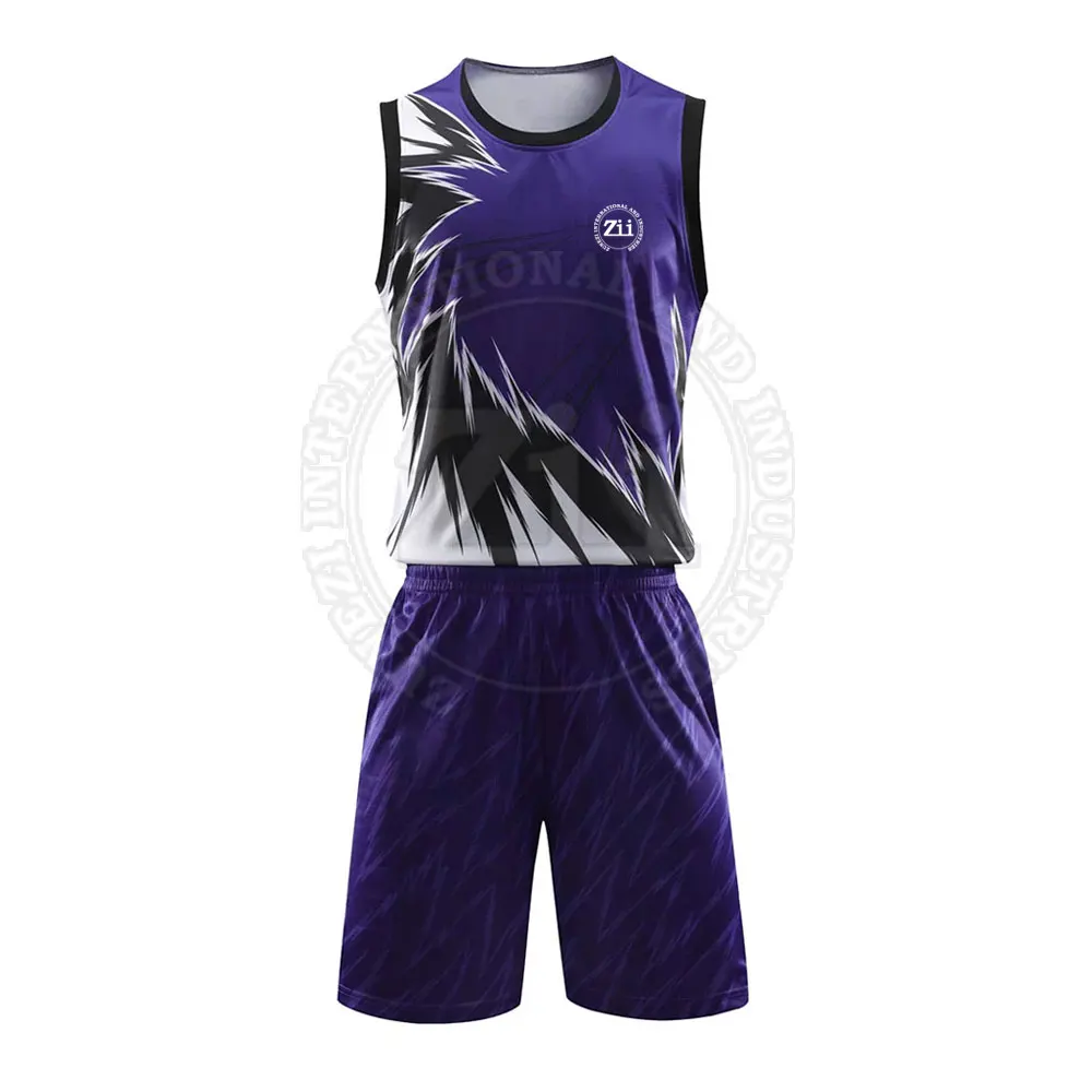 Pakistan Wholesale Basketball Uniform Latest Best Basketball Jersey Design Sublimation Custom Basketball Uniform Set