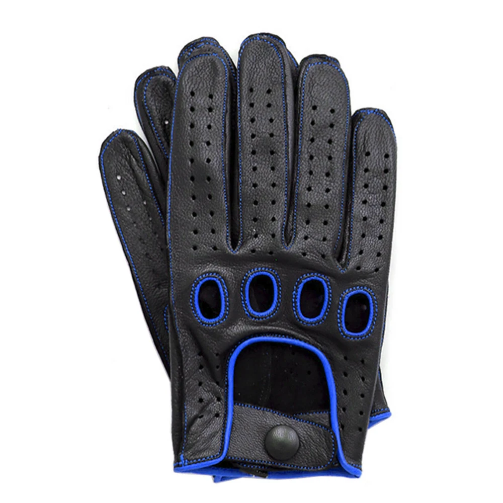 
Customized Design Men Leather Driving Gloves Car Driving 