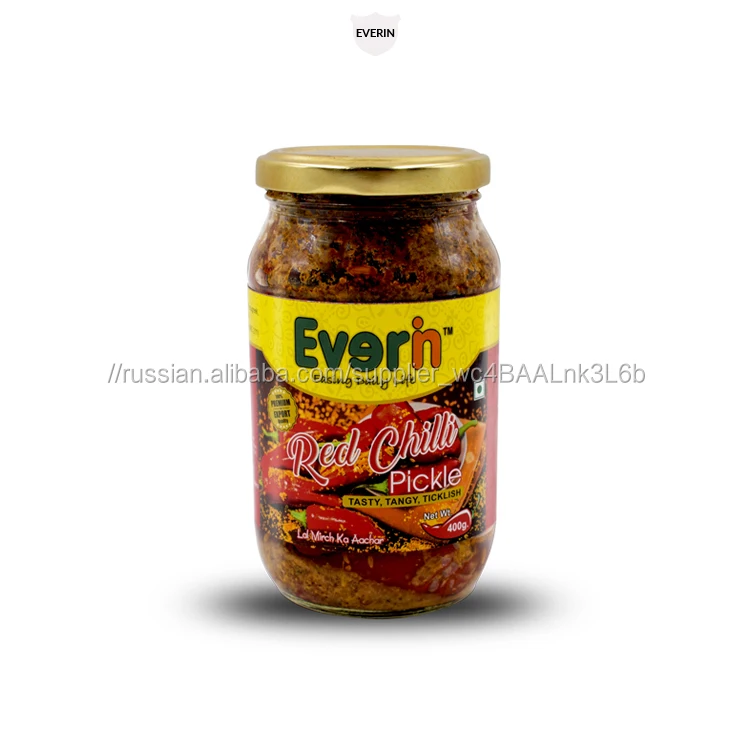 Покупатель первый выбор красный горячий чили 400 г пряный маринец по экономичной цене
