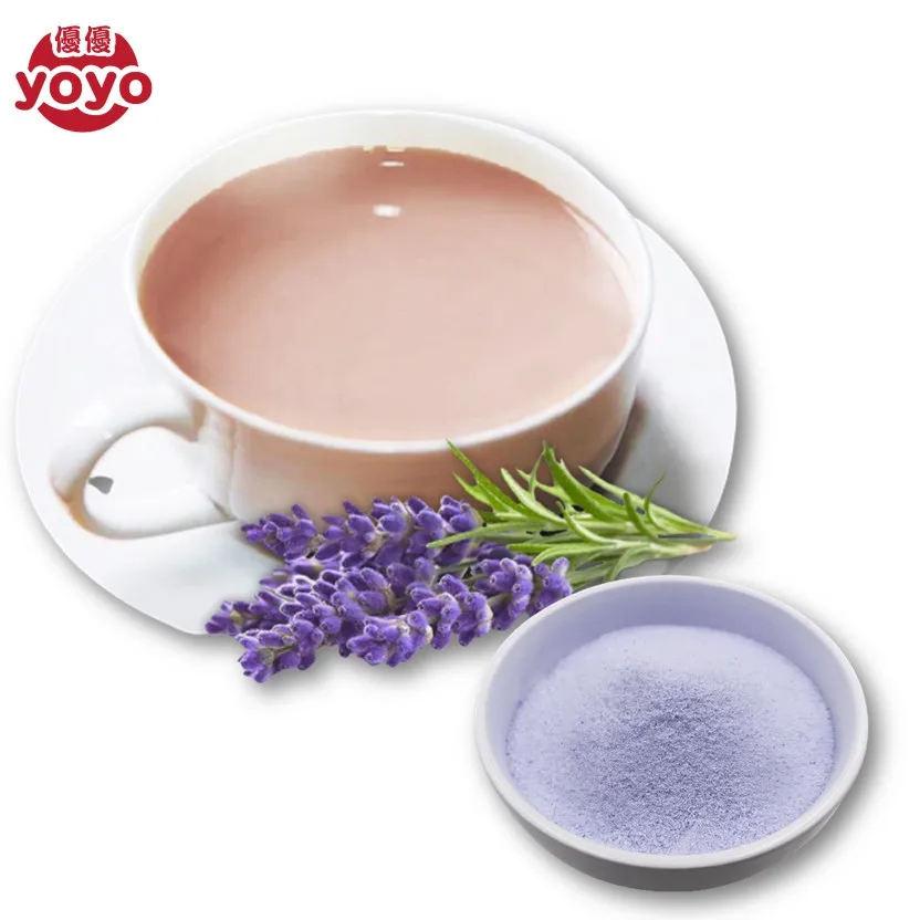 Порошок с ароматом лаванды молочного чая напитков Тайвань