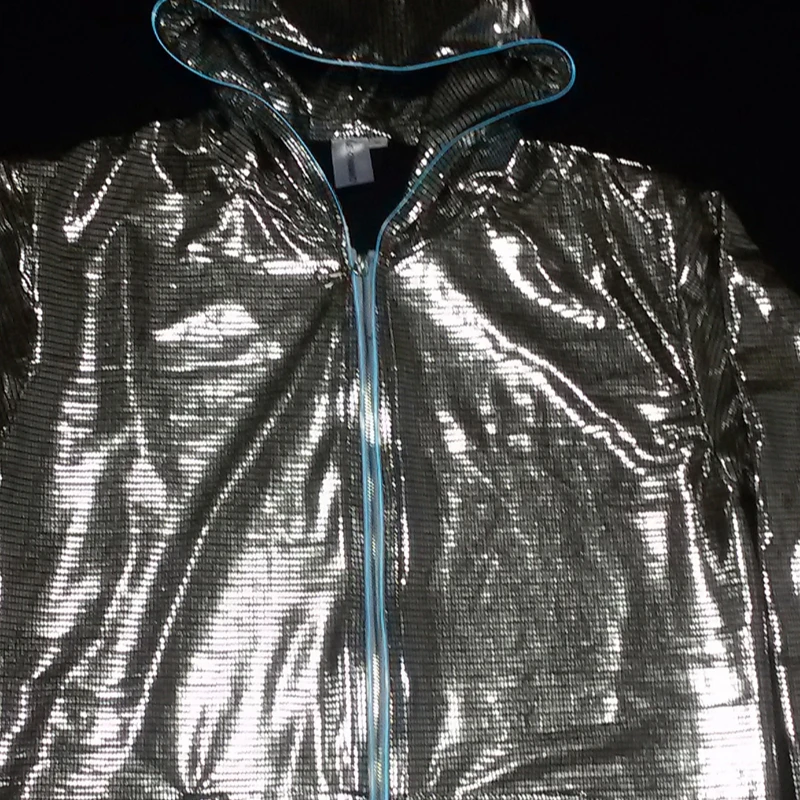 Latest Fashion Led Light Up Jacket Luminous Coats For Adults Led Light Up Hoodie Glowing In The Dark