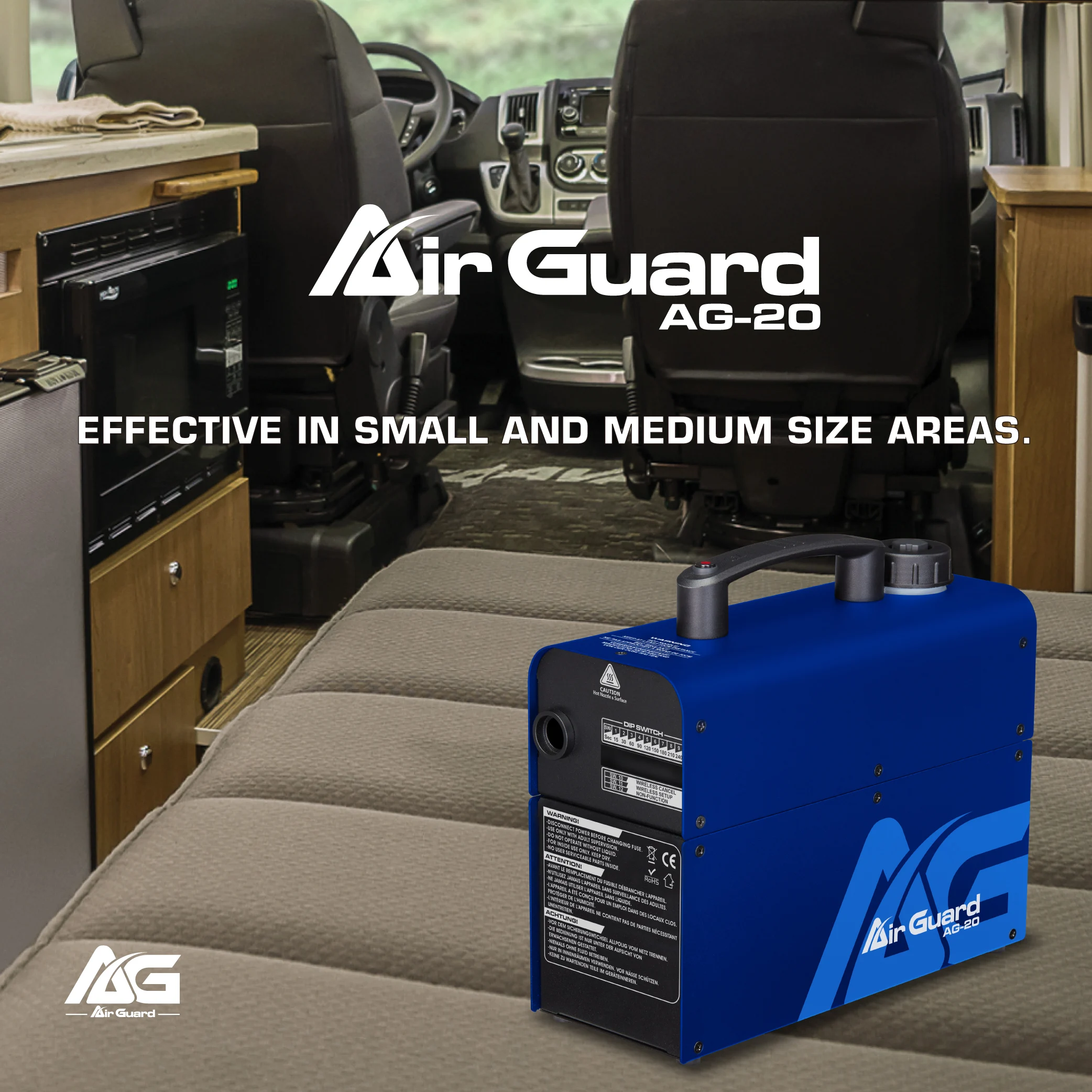 Hot sale portable Kill virus Taiwan Car sterilizer remote control sterilization equipment fogging machine