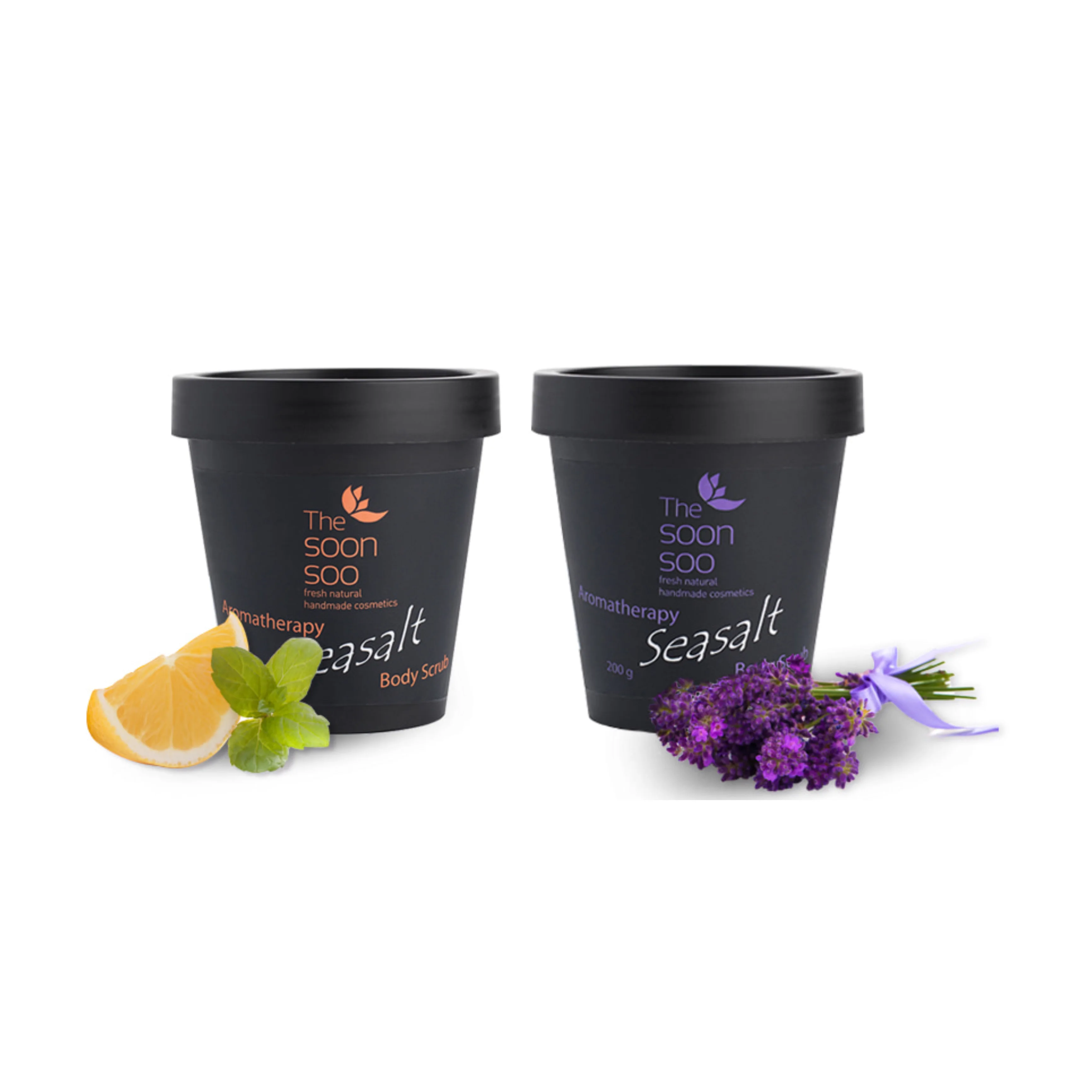 
Korea Cosmetics The Soonsoo Aroma Theraphy Seasalt Body Scrub 