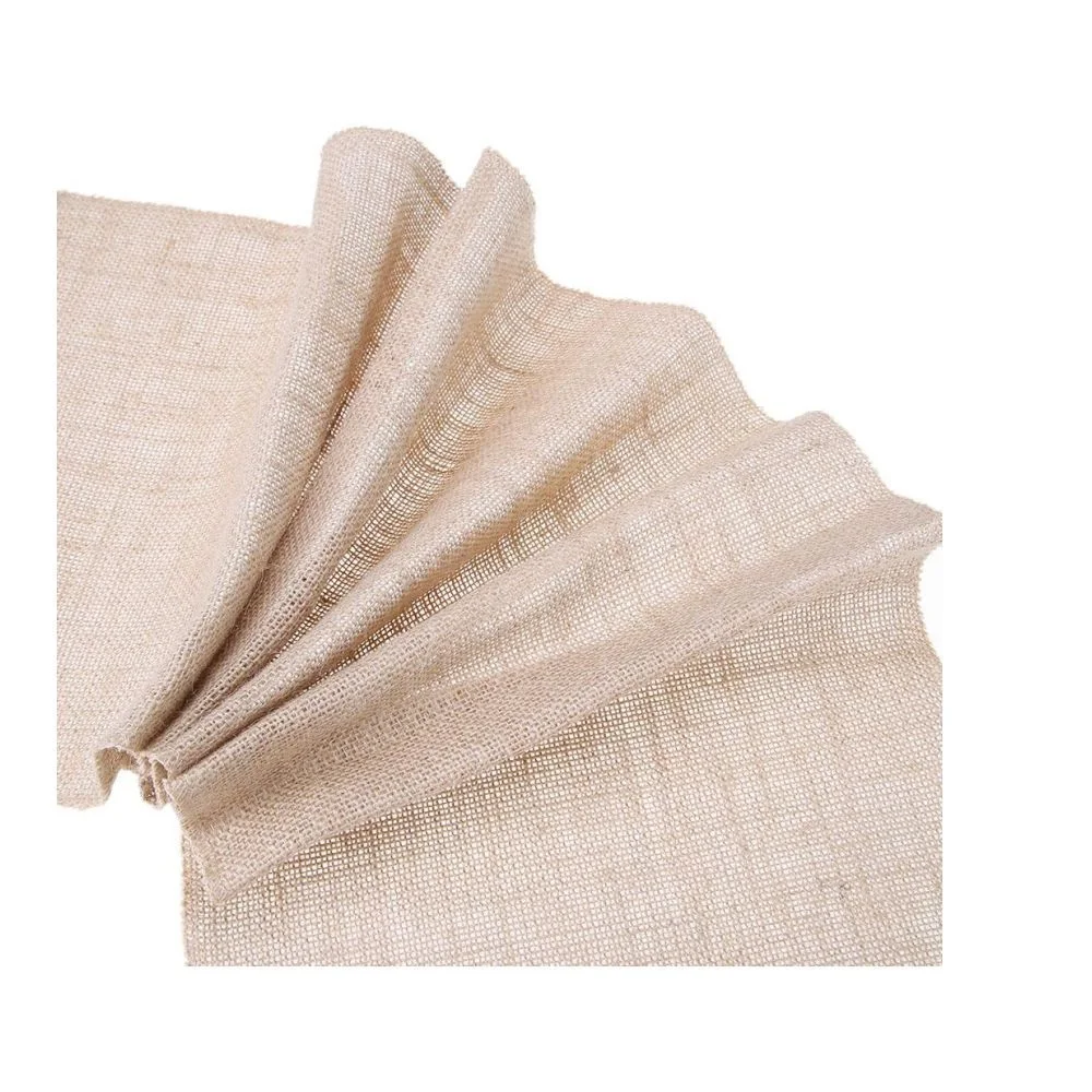 Customized Size Hot Selling Factory Manufacturer Wholesale Price 100% Natural Jute Hessian Cloth from Bangladesh