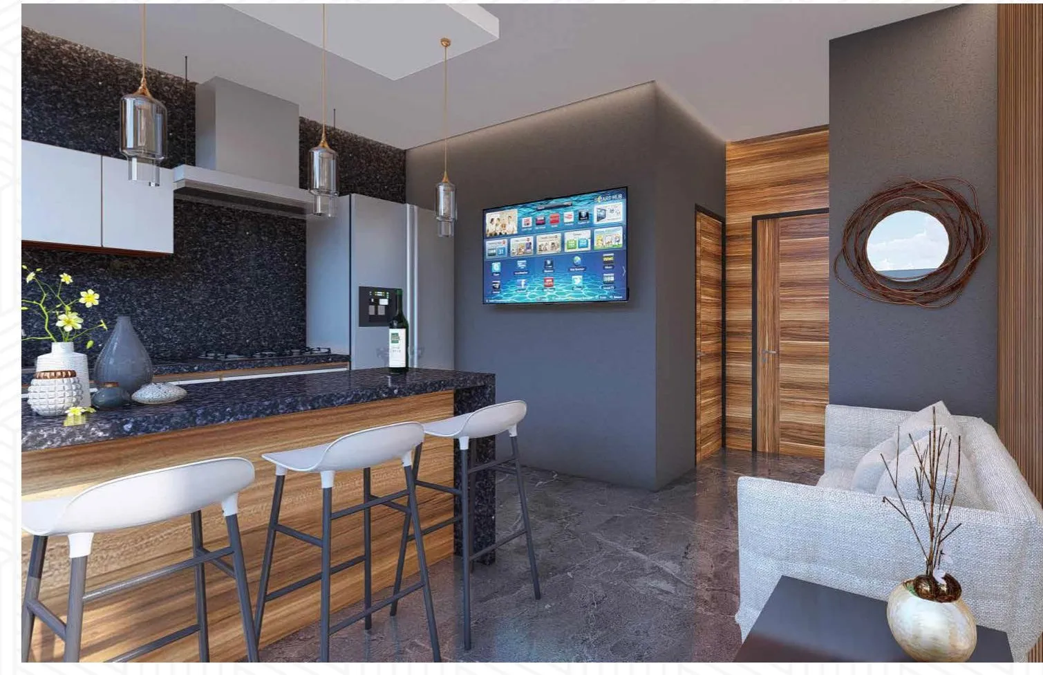 Мексиканский дом для отдыха в квартире