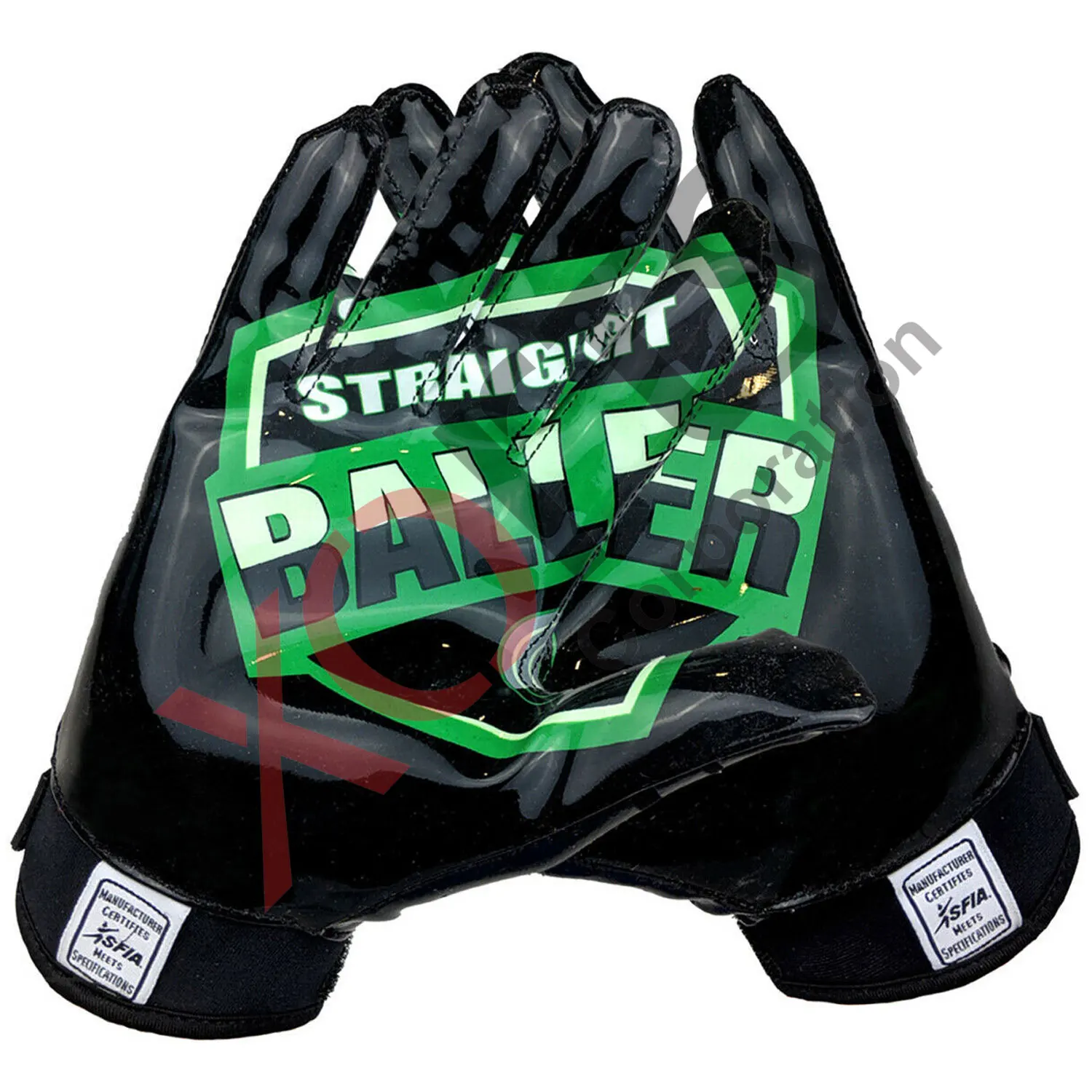 Cheap High Quality American Football Receiver Gloves