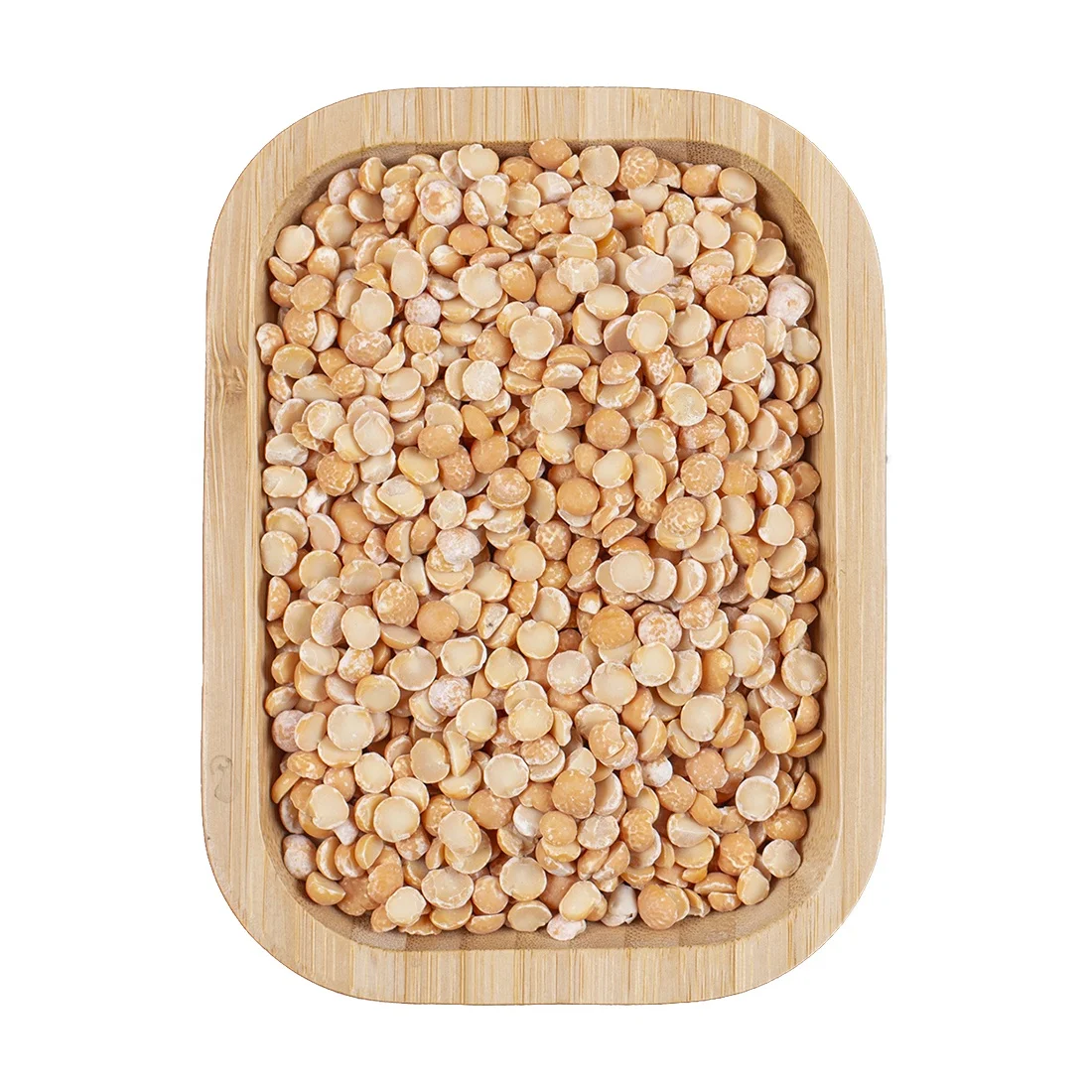 Wholesale Non-GMO Dried Yellow split peas wide 1/4 inch for cooking bulk healthy food organic peas 100% natural