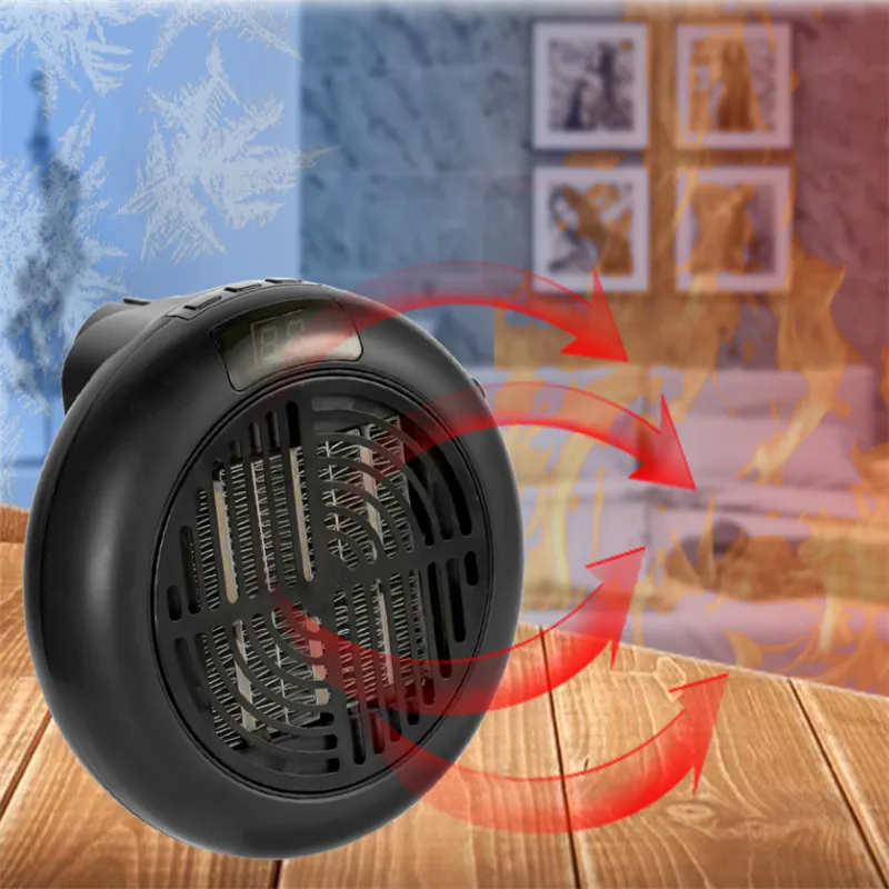 
Hot Selling Portable Electric Warm Radiator with LED Display Heater Air Fan 