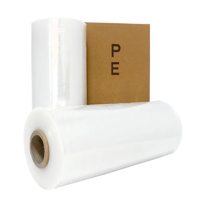 Factory Price Stretch Extensible with custom box Feature And Logistics Film Usage Stretch Film PE Polythene Plastic Roll Vietnam Made In OEM