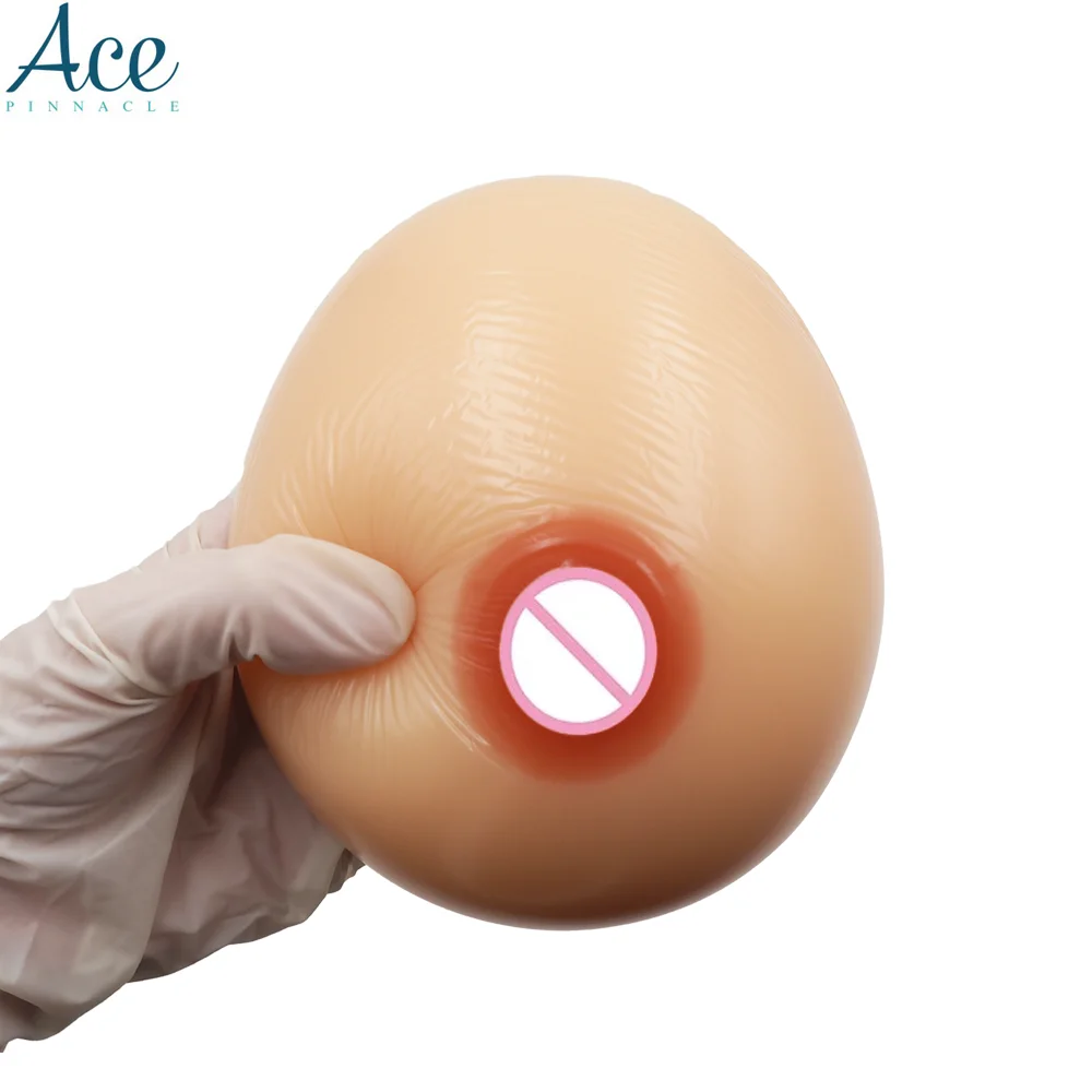 600 g/pair Silicone Breast Form SW-27 nude Custom enhancements Size huge silicone bra for shemale