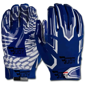 
Sublimated Customized Best Youth American Football Gloves for Men Sports Gloves 