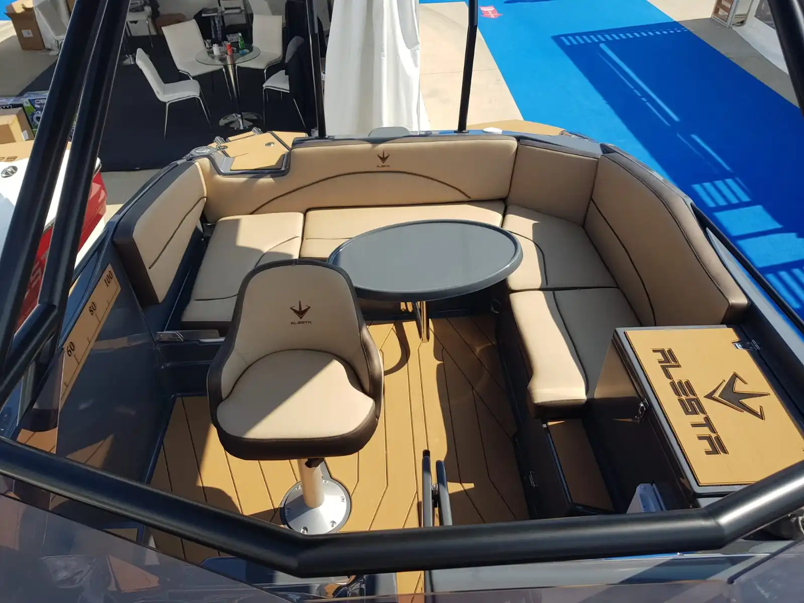 Alesta Marine Luxury Sea Max 620 WA кабина, Новая зеленая скоростная лодка из стекловолокна для рыбалки, лучшее качество, белый океан, море, озеро, река