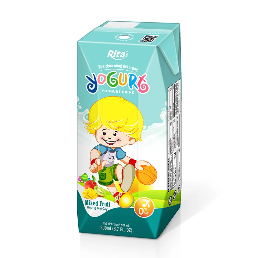 Детский напиток с ароматом клубники 200 мл