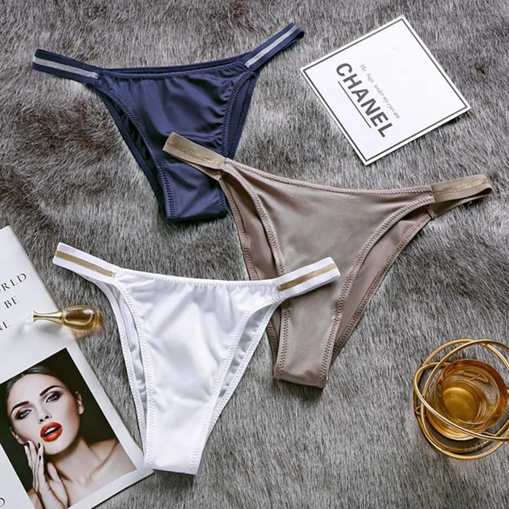 Ama Larsi Womens Thong Underwear High Quality Sexy Super Comfort Breathable Thong Panties