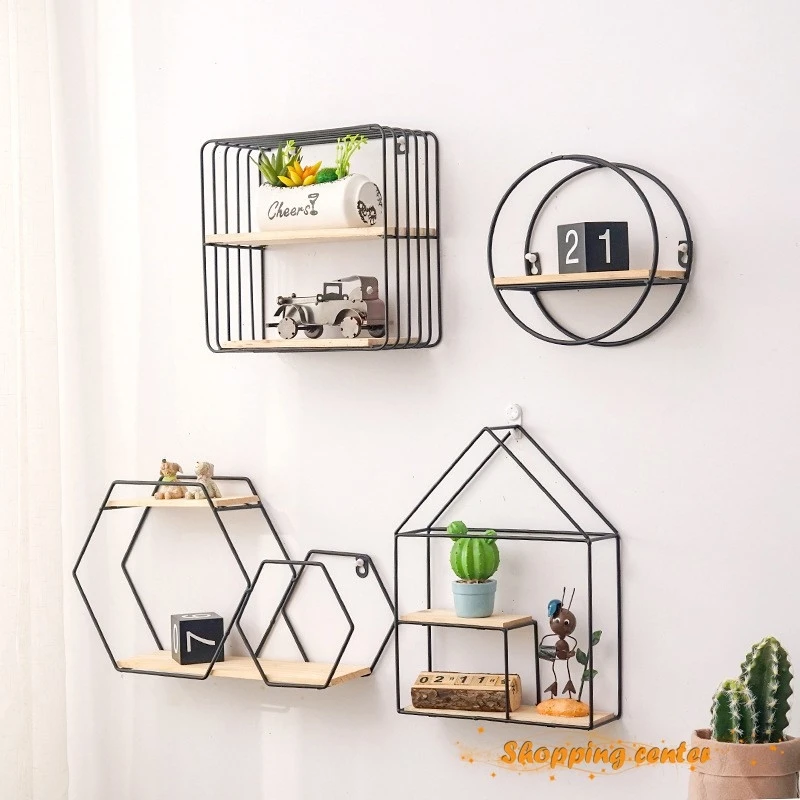Wholesale Decorative Home Furniture Metal Decorative Floating Wall Shelf from Vietnam Best Supplier