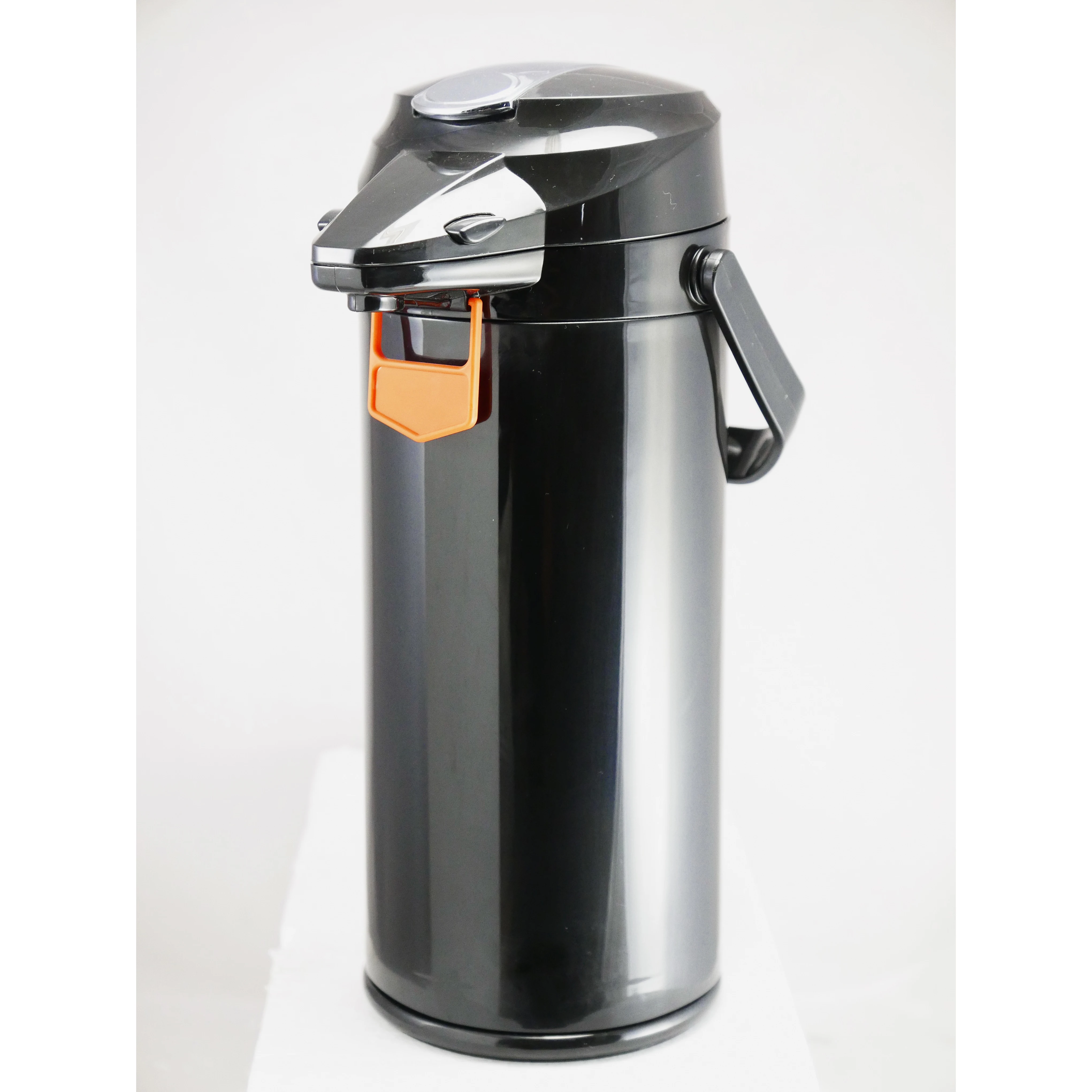 
1.9L / 2.2L / 2.5L / 3.0L Hangtag Glass Refill Airpot Thermos Water Bottles Vacuum Flask Coffee Pot with Lever Lid 