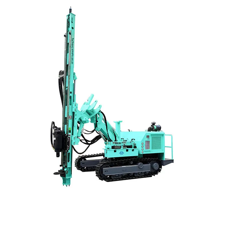  80-300 мм 100 м гусеничная буровая установка DTH Hammer с высоким воздушным давлением для ленточных шахт
