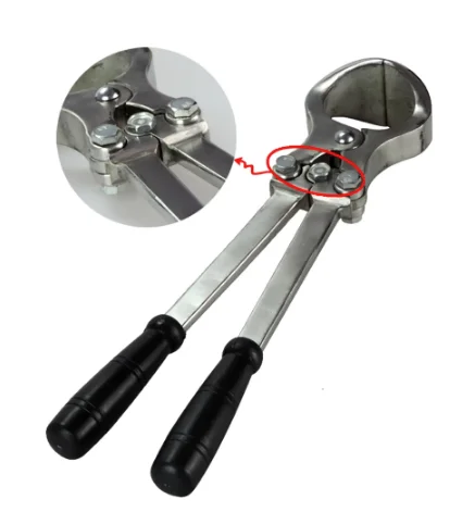 Плоскогубцы из нержавеющей стали для кастрации овец и коз