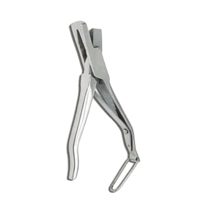 V Type Stainless Veterinary Instruments Ear Notchers
