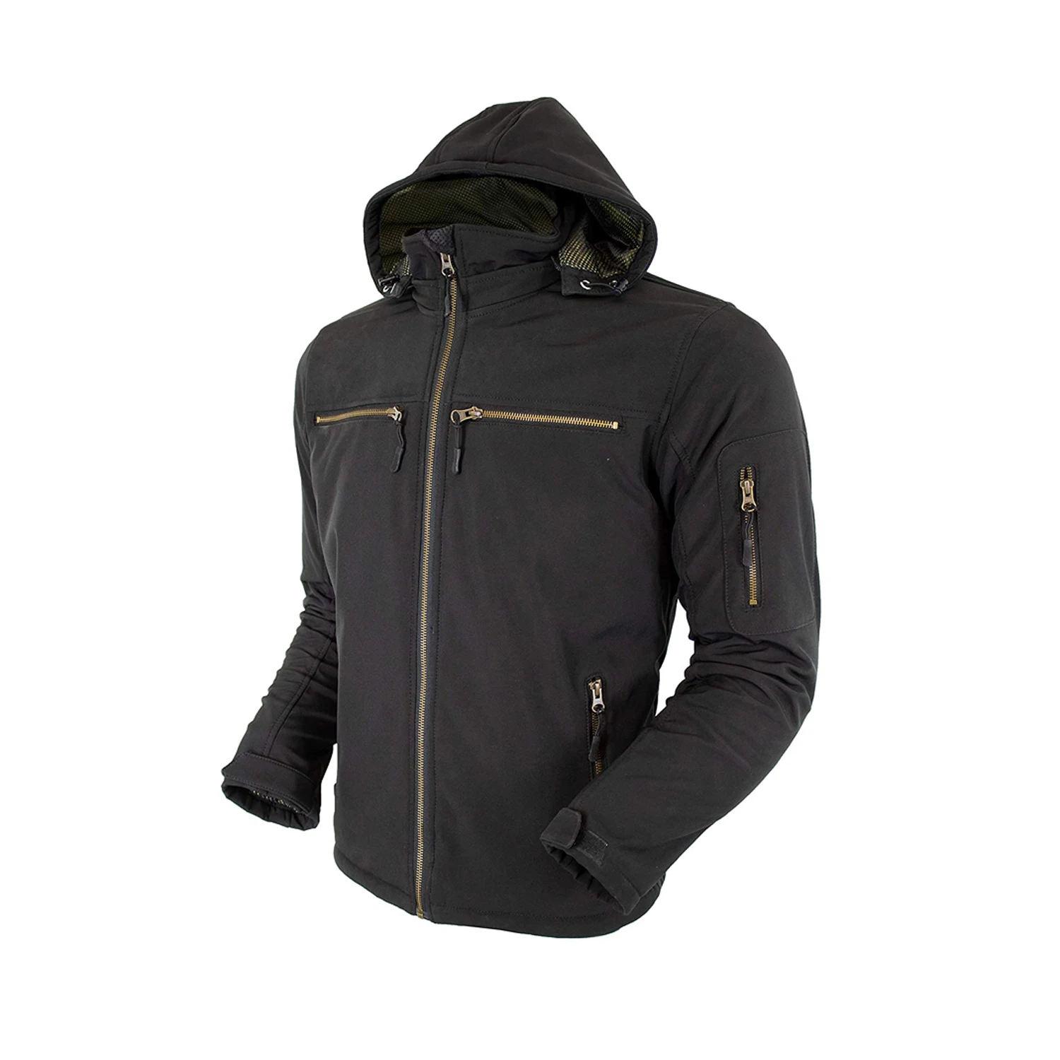 Best quality high neck CE Approved hoodie with certified aramid lining, Moto protective hoodies for unisex, Prime Protection