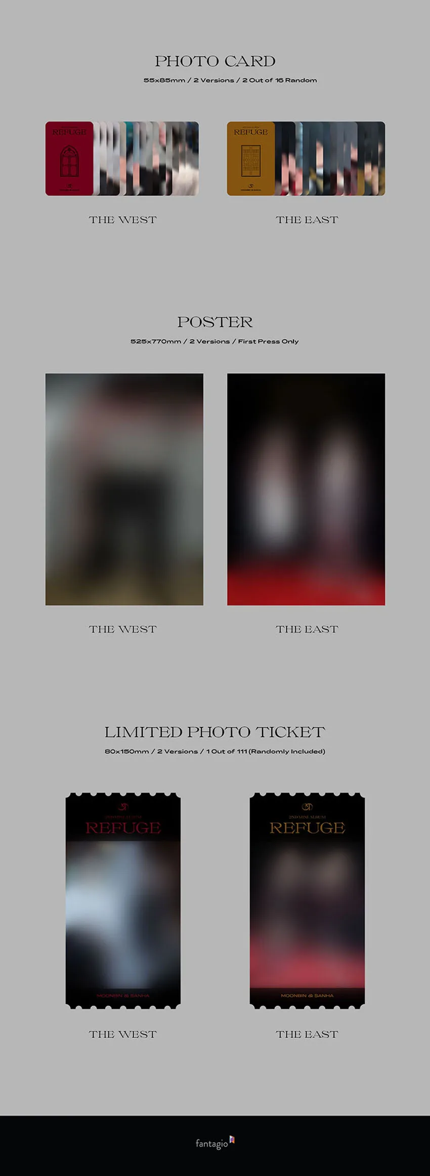 [Official Kpop] ASTRO Moonbin&Sanha - Mini Vol.2 [REFUGE]