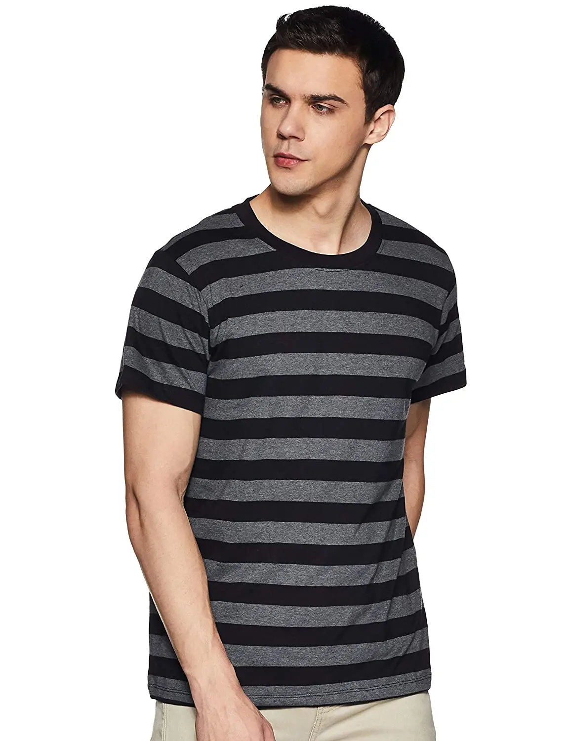 Новый дизайн, оптовая продажа, Мужская футболка из 100% хлопка, 2021 дешевые простые мужские футболки на заказ с круглым вырезом, без рисунка