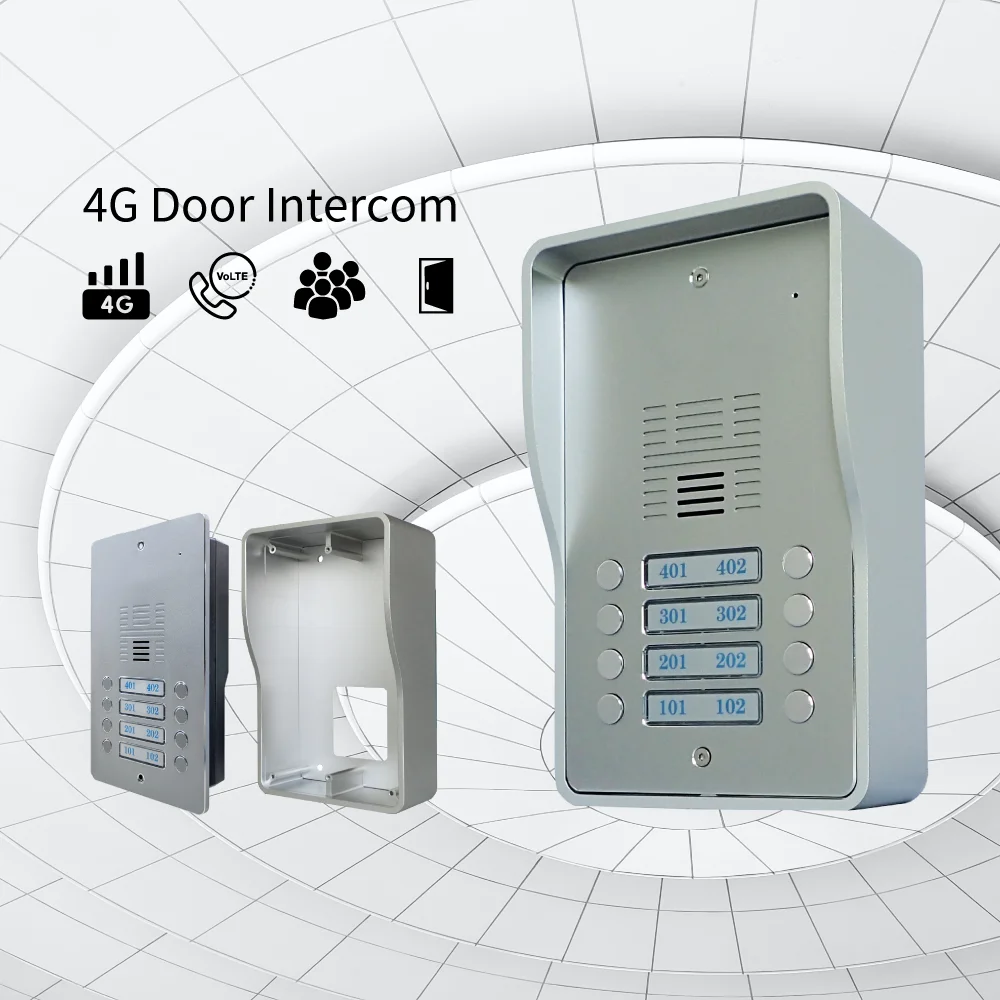 Audio door phone two way communication wireless multi-apartment intercom system  58746