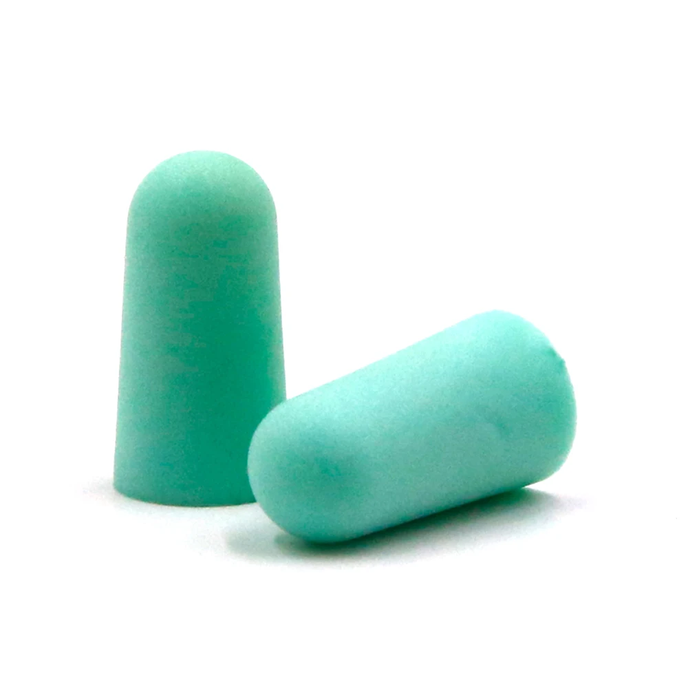 High Quality Hearing Protection Soundproof Foam Ear Plugs 38d for Sleeping CE ANSI Custom Packaging