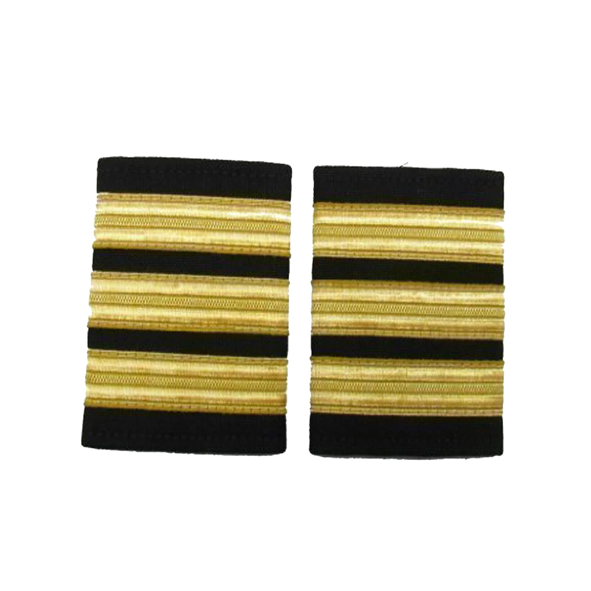 Pilot Epaulettes First Officer Epaulette 3 Silver