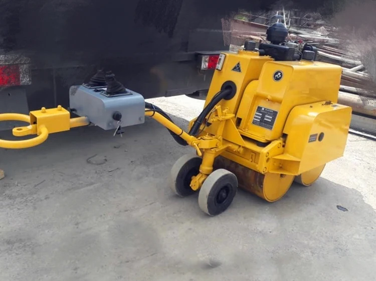  CRUKING гидравлический мини-уплотнитель с Одним Барабаном дорожный каток LTC08H