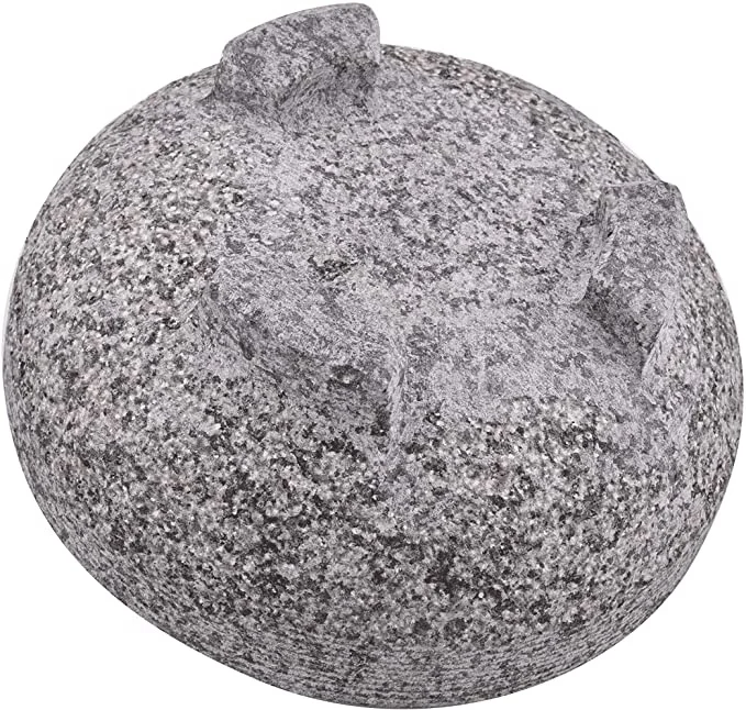 Лидер продаж травяная дробилка Molcajete из очень большого гранита для пестика и специй