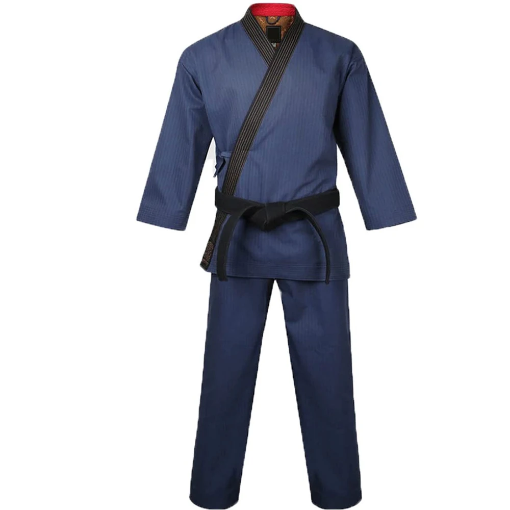 Custom made martial Arts Karate Gi Uniform for Kids & Adults light Weight with Free Belt 100% cotton canvas. 14oz.