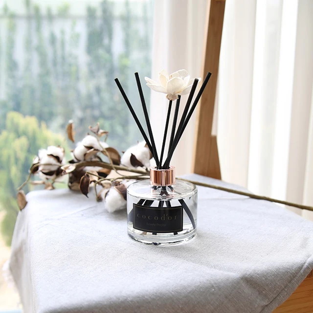 Cocodor Sustainable Scented White Flower Diffuser Liquid Rose Perfume Air Freshener for Home Use Available in Wholesale