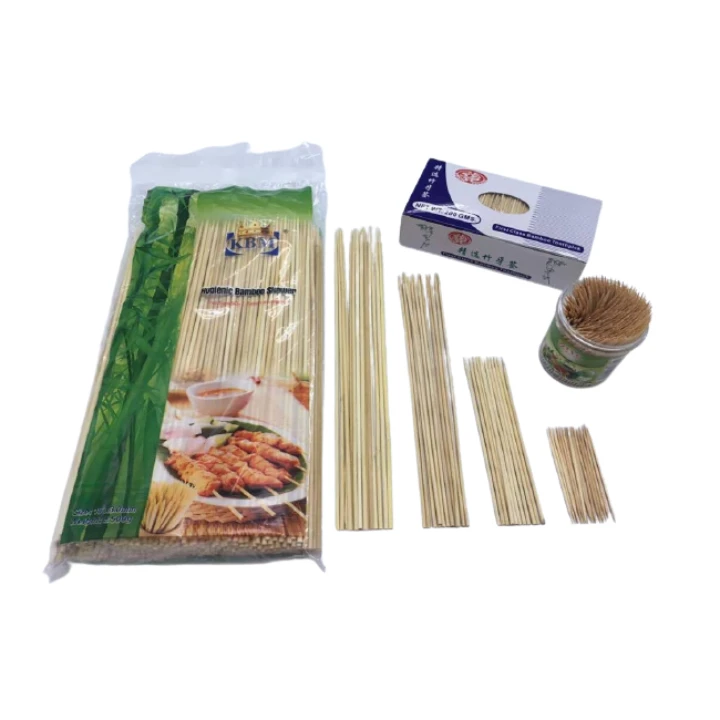 Best Quality Long Bamboo Stick Wooden Skewer for Food Storing and Cooking